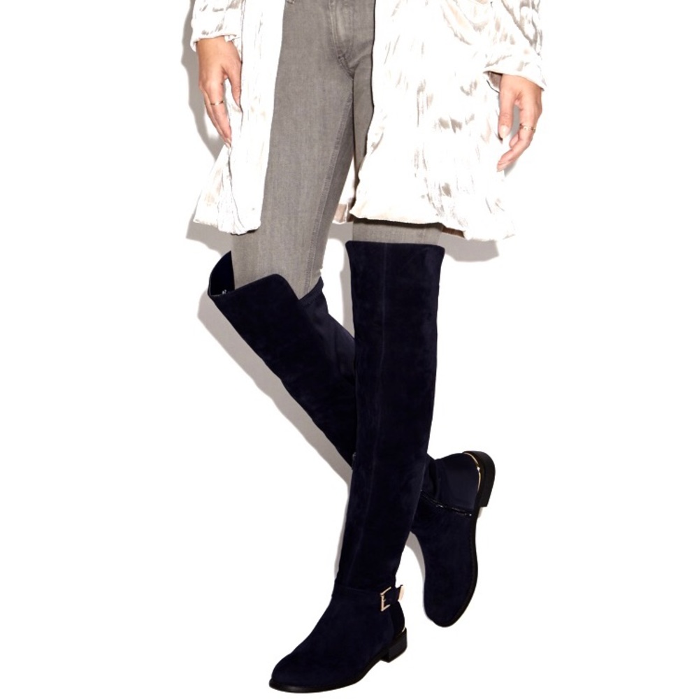 NWOT Kissandra style black over the knee boots 🟣